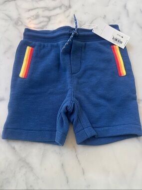 Janie and Jack Shorts with Striped Pockets